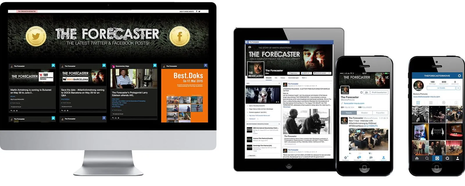 The Forecaster – Webdesign (Bild 7/7)