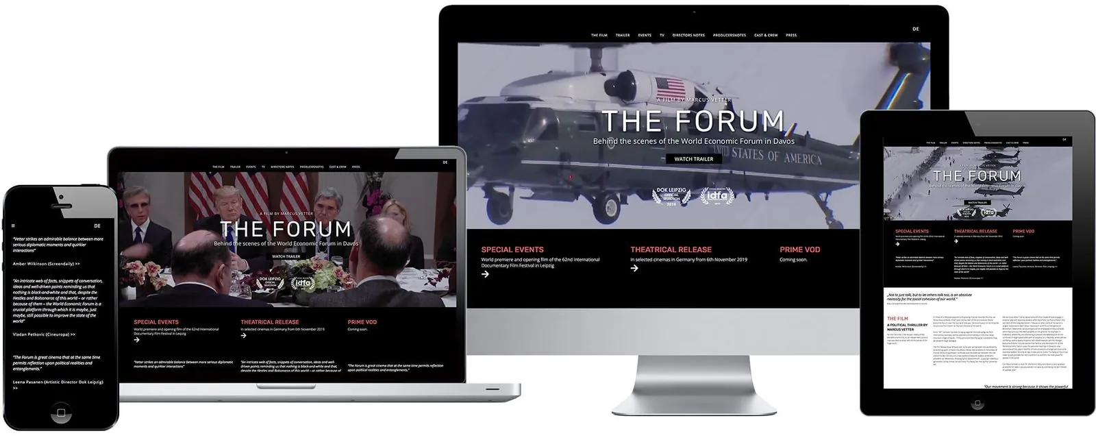 The Forum – Webdesign (Bild 2/6)