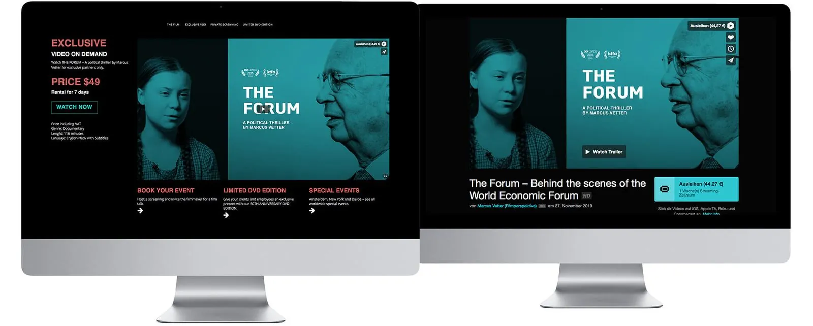 The Forum – Webdesign (Bild 4/6)