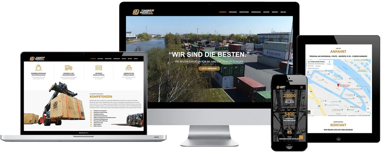 Timberworx – Webdesign (Bild 1/2)