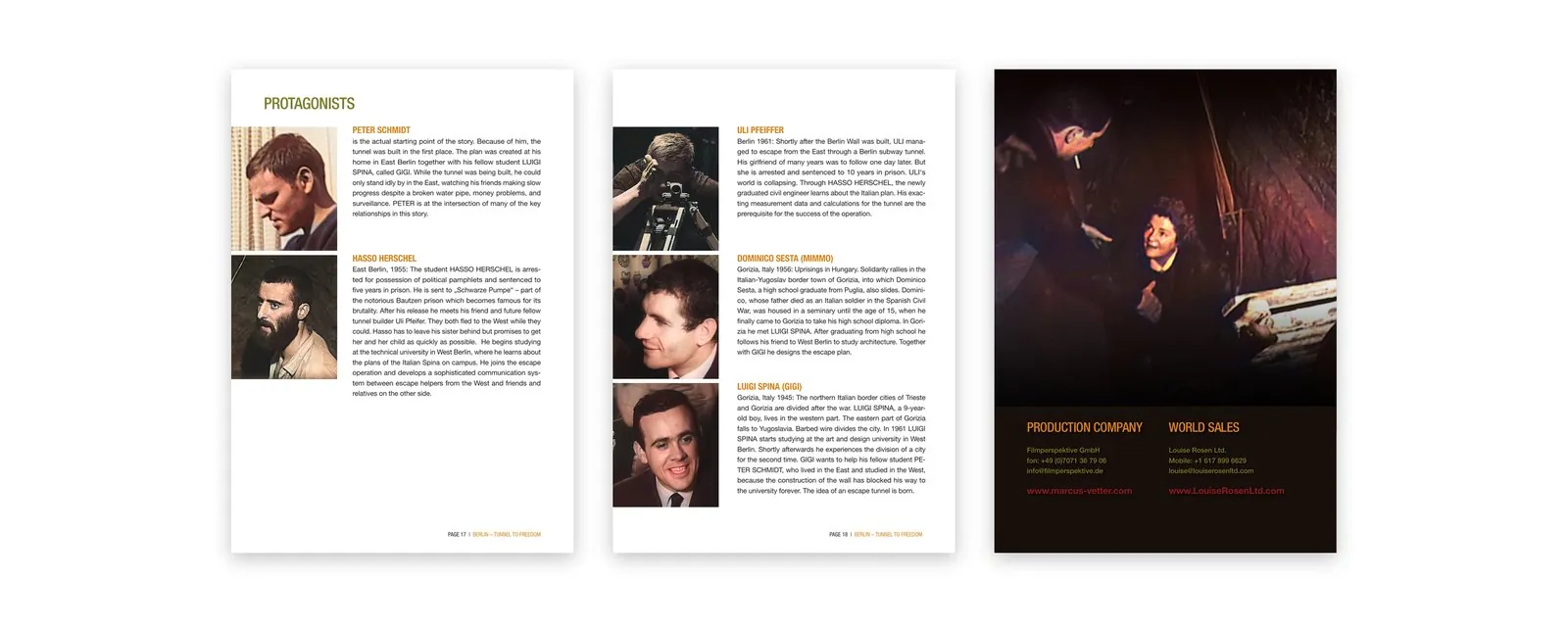 Tunnel to Freedom – Web design · Print (image 9/9)