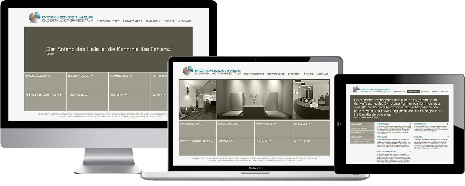 ZFE – Corporate Design · Webdesign (Bild 5/9)