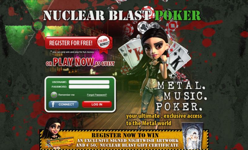 Nuclear Blast Poker