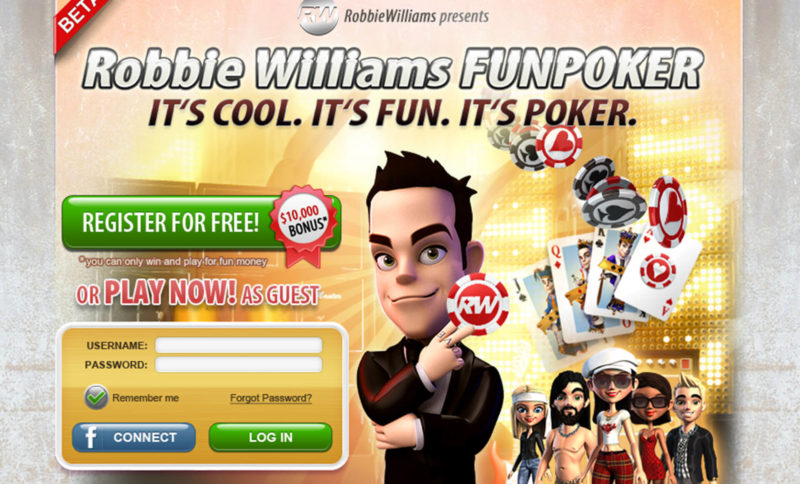 Robbie Williams Poker